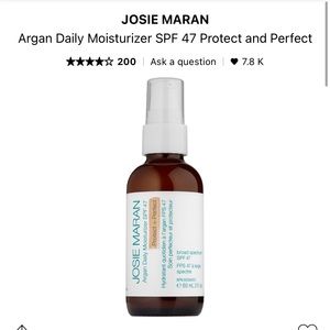 Josie Maran Argan Daily Moisturizer SPF 47